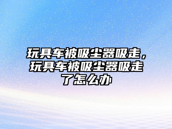 玩具車(chē)被吸塵器吸走，玩具車(chē)被吸塵器吸走了怎么辦