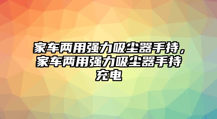 家車(chē)兩用強力吸塵器手持，家車(chē)兩用強力吸塵器手持充電